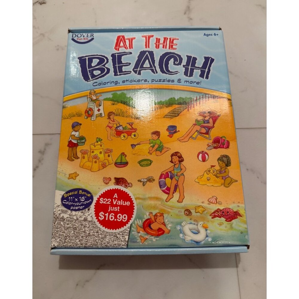 NEW beach-theme activity kit